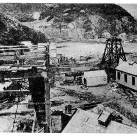 Mine workings Union Beach Coromandel