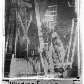 Winding engine 700ft underground