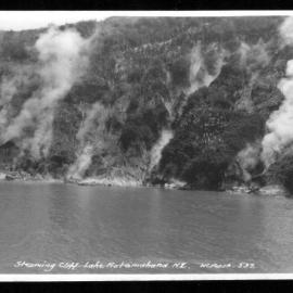 Steaming Cliff Lake Rotomahana