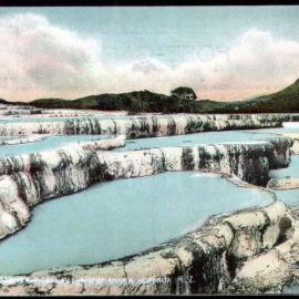 The White Terrace Lake Rotomahana Rotorua