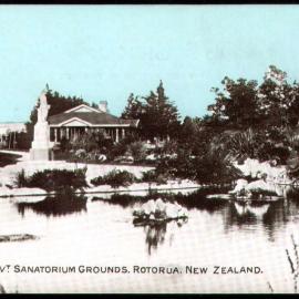 Tea Kiosk Sanatorium Grounds Rotorua New Zealand