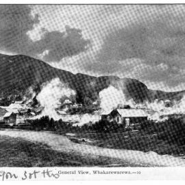 General View Whakarewarewa postcard 