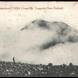 Mount Ngauruhoe (7515 ft) from Mount Tongariro