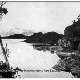 Among Channel Islands Lake Manapouri New Zealand