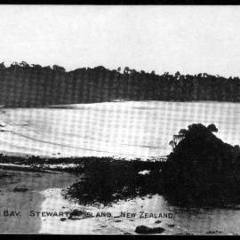 Half Moon Bay. Stewart Island New Zealand