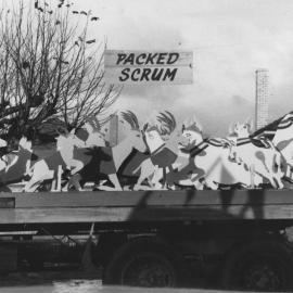 Parade - Springbok versus cow scrum