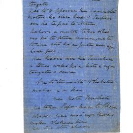 Letter from H. Tarawhiti at Taupiri