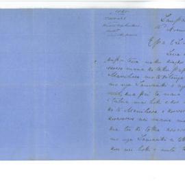 Letter from Waata? Kukutai at Taupari (Taupiri)