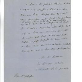 Letter from Wiremu Pomare at Mahurangi