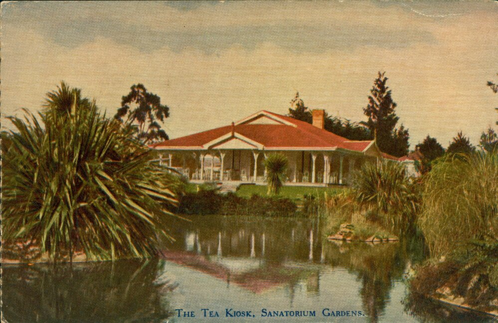 The Tea Kiosk, Sanatorium Gardens, Rotorua