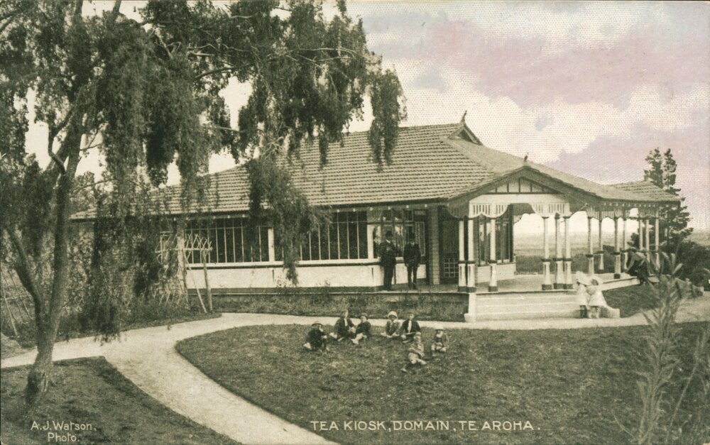Tea Kiosk in the Domain, Te Aroha