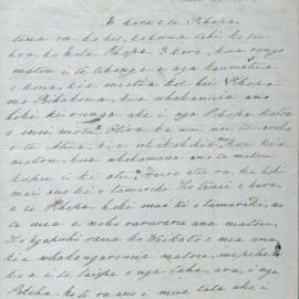 Letter from multiple authors at Orakei