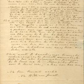 Letter from William Jowett at Putiki