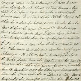 Letter from Wiremu Tamihana Karewa at Warekauri