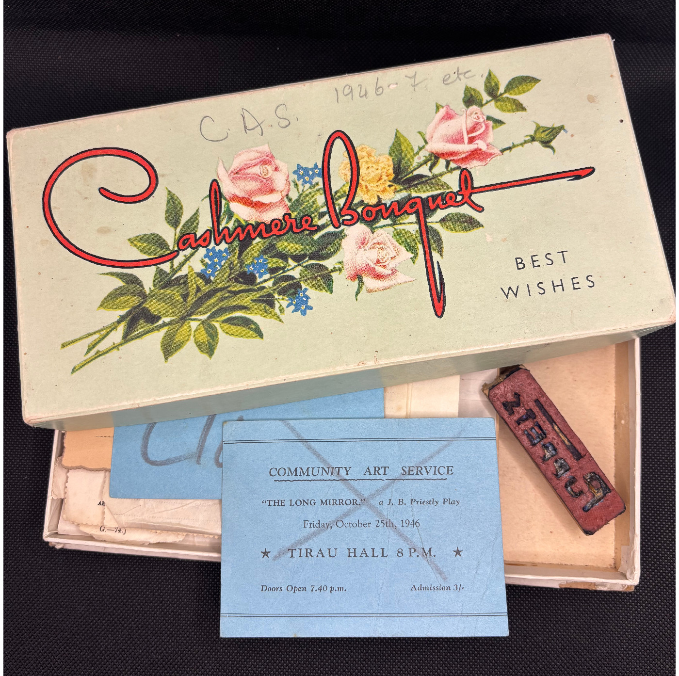Box of assorted CAS documents. DEW_0008