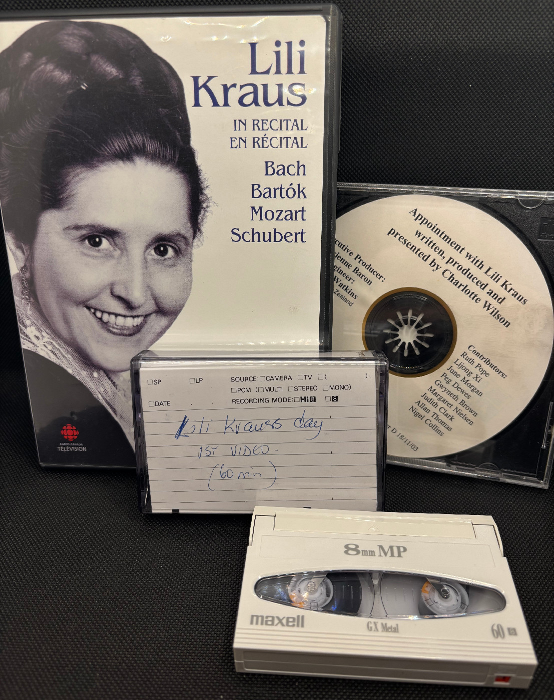 Selection of audio visual material from the Margaret Dewes papers.